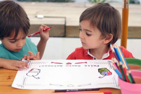 Individuais para pintar DIY