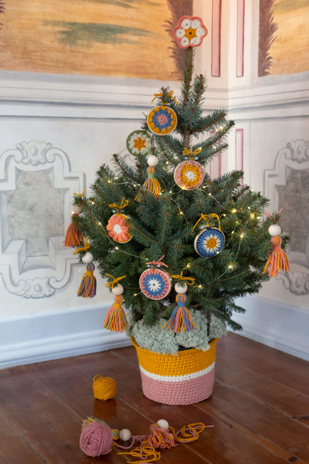 Decoração árvore Natal em crochê/crochet Dia 2 | Mundo de Sofia