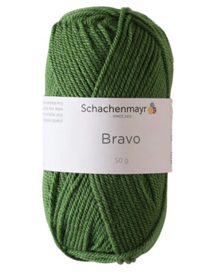 Fio Bravo Verde 191 - Bordado agulha mágica - Moinho de Tricotar