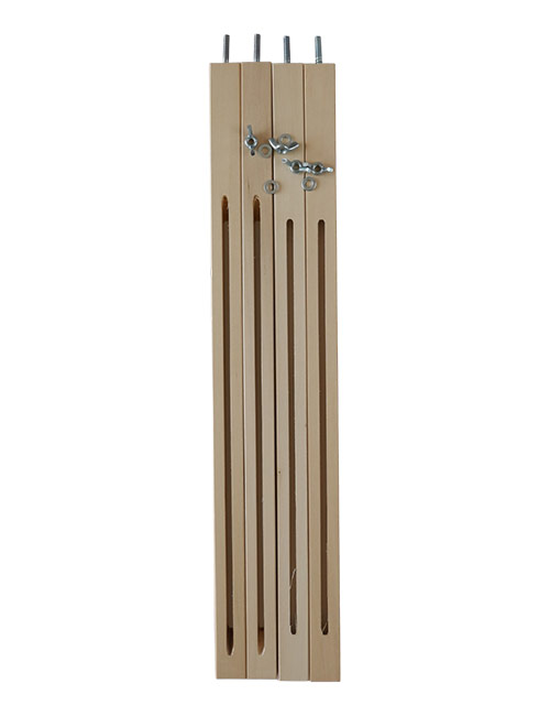 Moldura Madeira / 55cm x 55cm - Bordado agulha mágica - Ferramentas e materiais