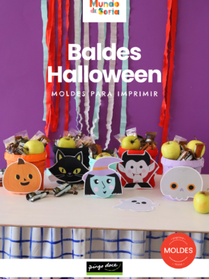 E-Book Baldes de Halloween - Moldes e prints