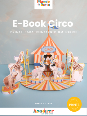E-Book Circo - Moldes e prints